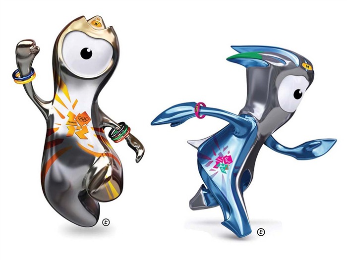 mascota wenlock mandeville 02-London 2012 Olympic fondo de pantalla Vistas:9606