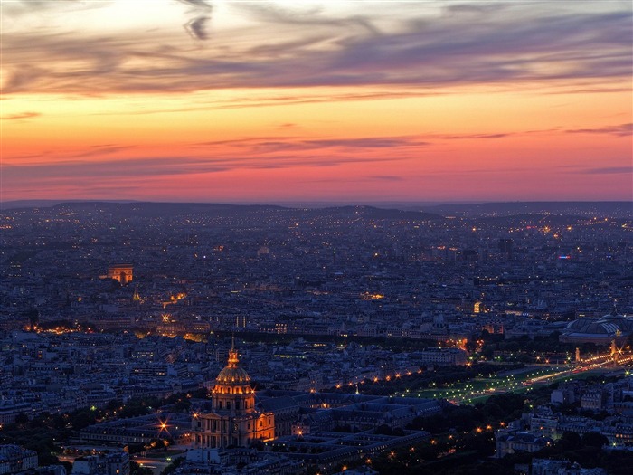 paris-Paysage France fond d'écran Vues:17002