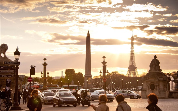 précipitent lieu heure de Paris-Paysage France fond d'écran Vues:19652