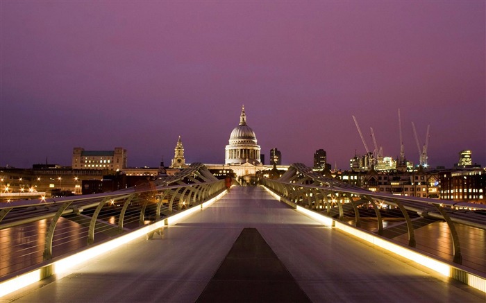 st-pauls cathedral millenium bridge-Cities photography wallpaper Views:14968 Date:2012/7/3 0:07:31