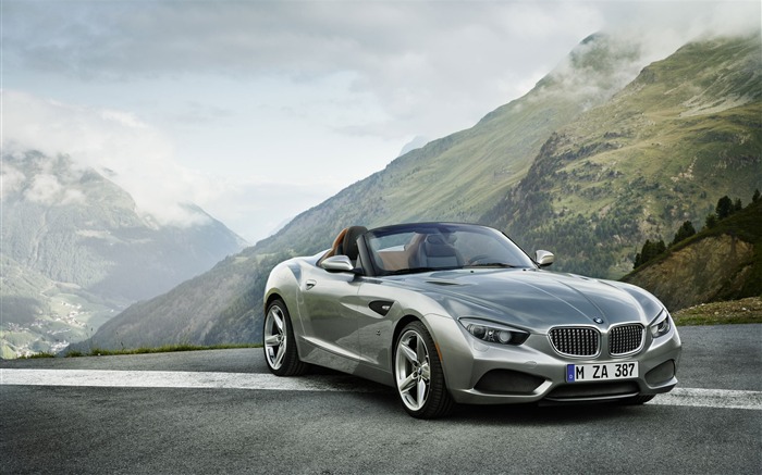 BMW Zagato Roadster Auto HD Wallpaper 02 Visualizações:10216