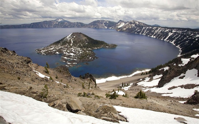 Crater Lake National Park-fond d'écran Paysage Vues:11895