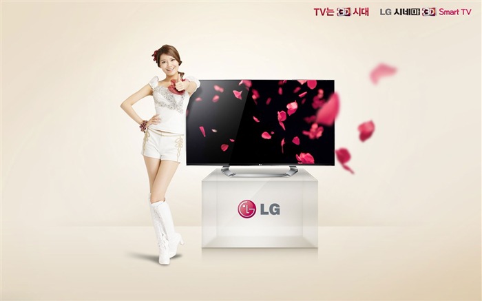 Girls Generation LG TV Advertising Wallpaper 01 Views:10223 Date:2012/8/26 23:35:28