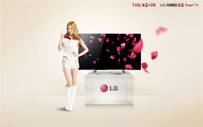 Girls Generation LG TV Advertising Wallpaper 02 Views:9601 Date:2012/8/26 23:35:49