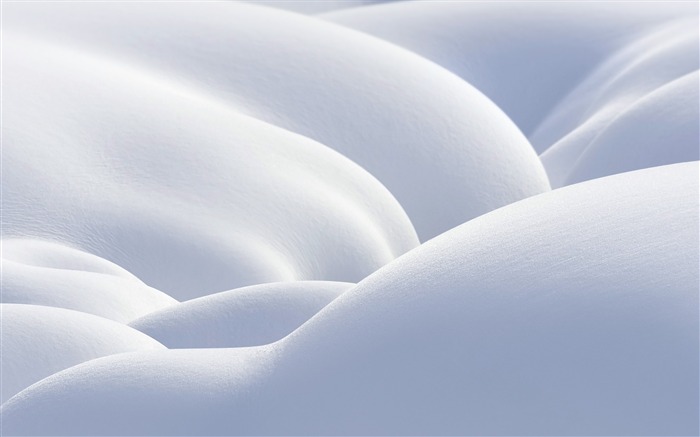 Fondo de pantalla blanco nieve-Mac OS Vistas:47081