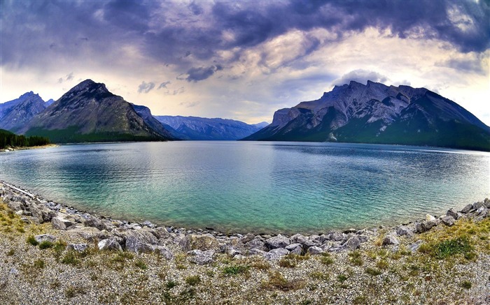 le parc national Banff-fond d'écran Paysage Vues:11328