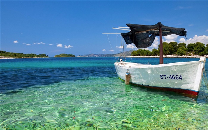 croatian boat-natural landscape wallpaper Views:19892 Date:2012/8/5 9:43:30