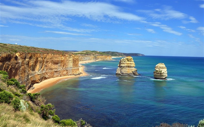 great ocean road-natural landscape wallpaper Views:20248 Date:2012/8/5 9:46:25