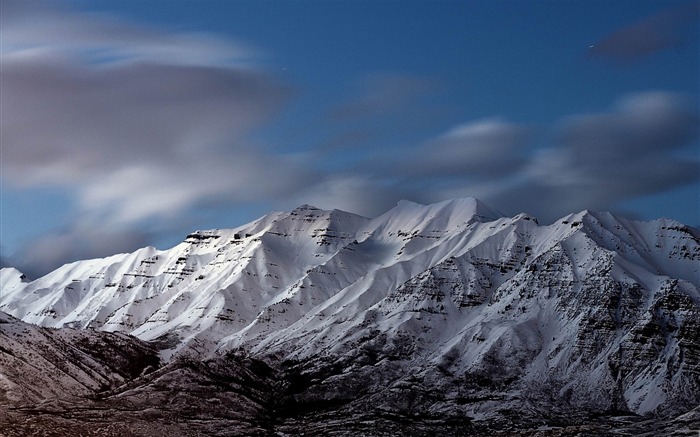 neigeux Mount Timpanogos-Fonds d'écran American Photo Vues:10129