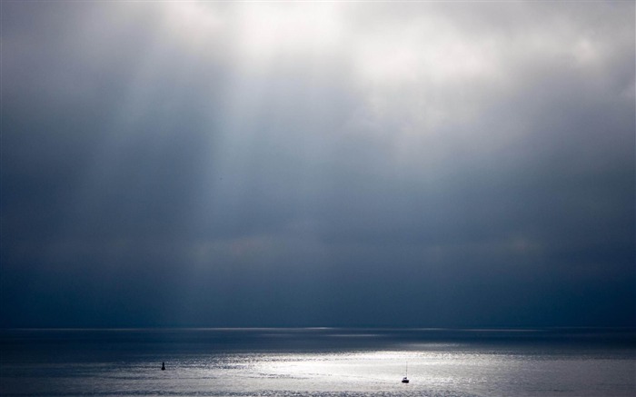 vaste mer-fond d'écran Paysage Vues:12291