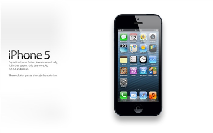 Apple iPhone 5 últimos papéis de parede oficiais HD 08 Visualizações:21181