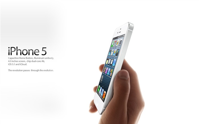 Apple iPhone 5 últimos papéis de parede oficiais HD 15 Visualizações:18385