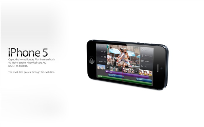 Apple iPhone 5 últimos papéis de parede oficiais HD 19 Visualizações:9512