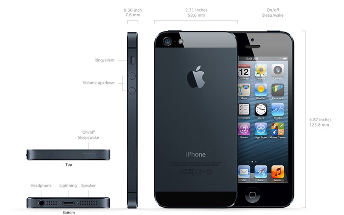 Apple iPhone 5 últimos papéis de parede oficiais HD 23 Visualizações:12721