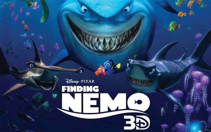 Encontrando o papel de parede do desktop Nemo 3D Movie HD Visualizações:42521