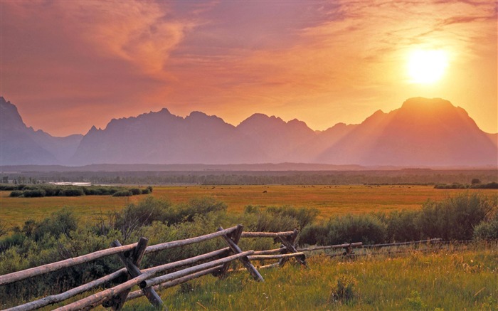 Fondos de Grand Teton National Park-Naturaleza Paisaje Vistas:14577