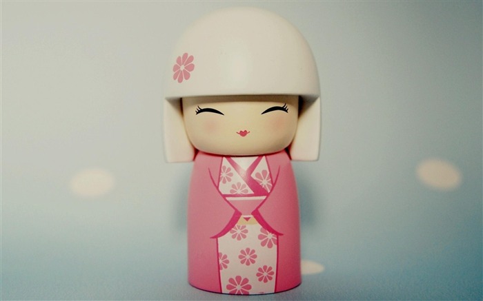 Muñecas japonesas Doll Pink-High Quality fondo de pantalla Vistas:31971