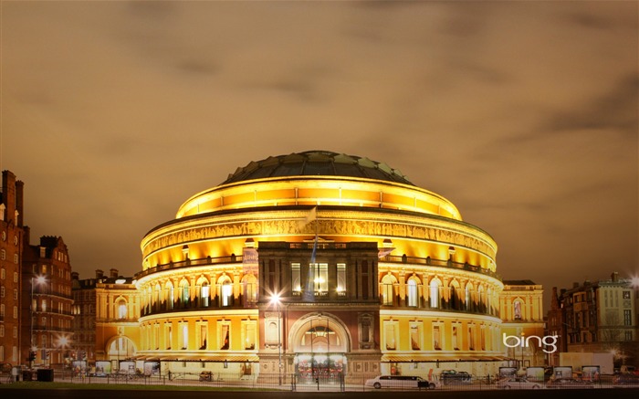 Londres au Royal Albert Hall-Fond d'écran Bing Vues:19514