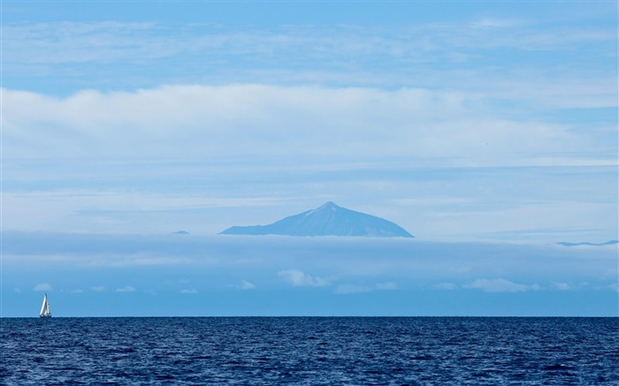 Monte Teide volcán Tenerife Islas Canarias España-naturaleza foto fondo de pantalla Vistas:17060