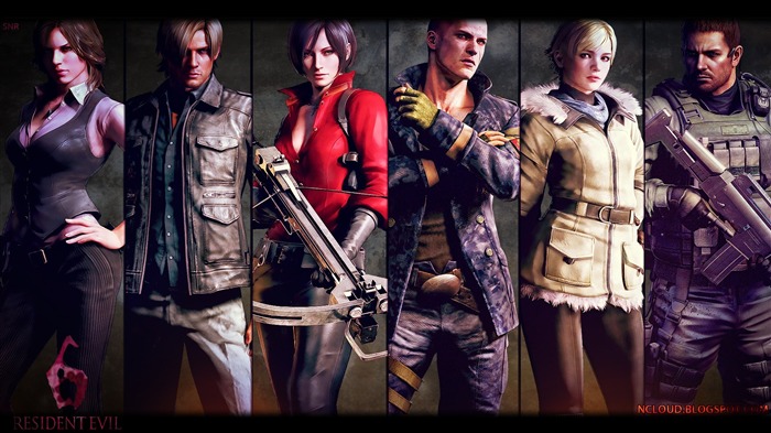 Resident Evil 6 Jeu HD Fond d'écran Vues:43843