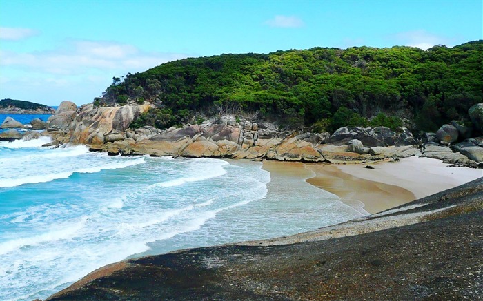 Squeaky Beach Wilsons Promontory National Park-naturaleza foto fondo de pantalla Vistas:10185