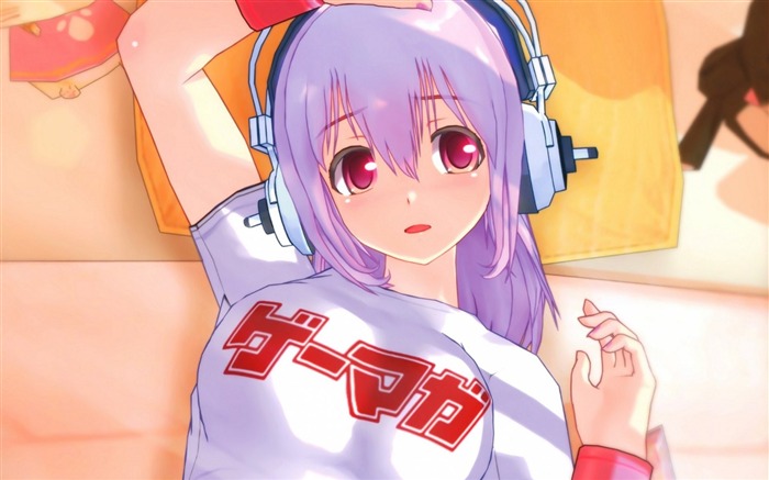 Super Sonico 超级索尼子 高清动漫桌面壁纸 浏览:22873