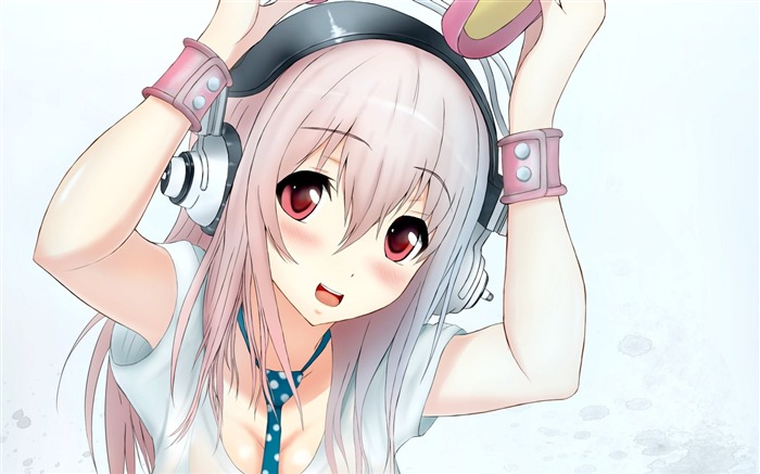 Super Sonico 超级索尼子 高清动漫桌面壁纸 浏览:116605