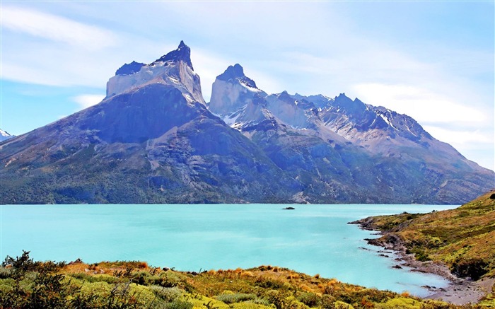 Torres del Paine au Chili-fond d'écran paysage naturel Vues:29460