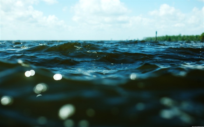 Water waves-Nature Photography Wallpaper Views:7814 Date:2012/9/17 19:24:14