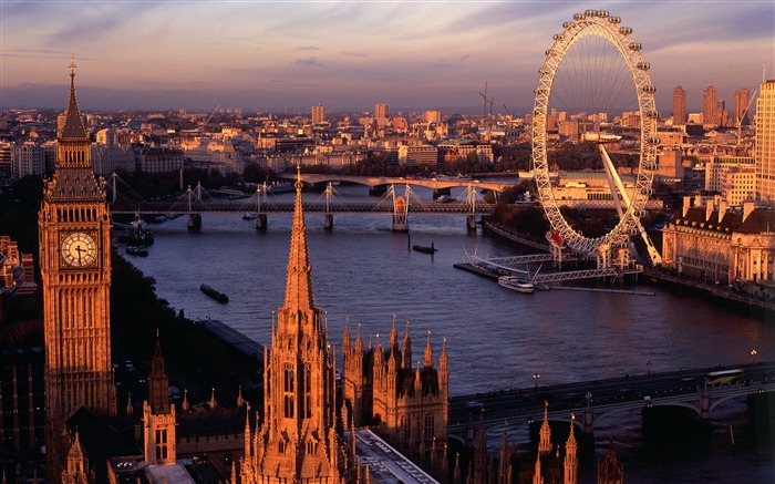 london panorama-Fond d'écran paysage européen Vues:56249