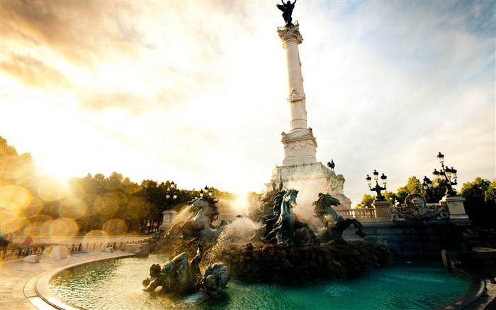 les girondins bordeaux france colonne-Fond d'écran paysage européen Vues:17662