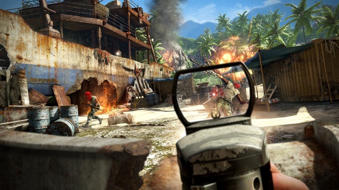 2012 Far Cry 3 孤岛惊魂3 游戏高清壁纸 浏览:7315