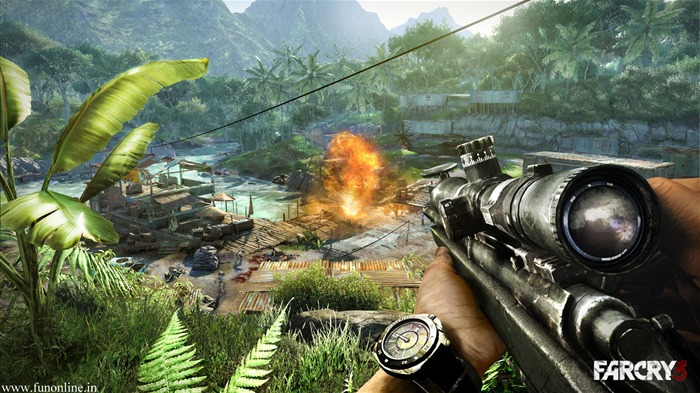 2012 Far Cry 3 孤岛惊魂3 游戏高清壁纸 浏览:7913