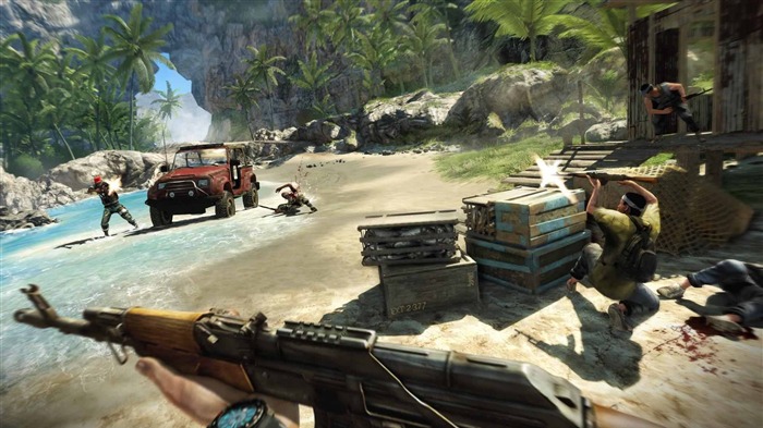 2012 Far Cry 3 孤岛惊魂3 游戏高清壁纸 浏览:7133