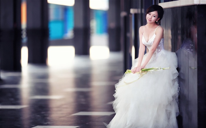 Beautiful bride wedding aesthetic pictures Desktop Wallpaper 02 Views:28902 Date:2012/10/20 10:22:27