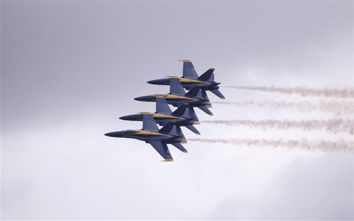 Blue Angels-Modern aircraft Wallpaper Views:14117 Date:2012/10/8 19:08:33