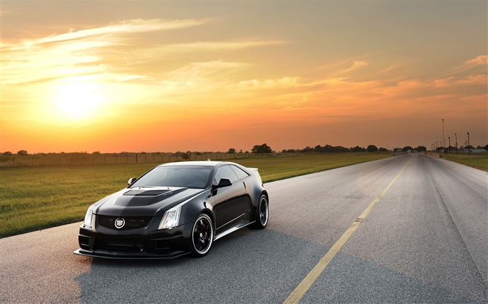 Cadillac CTS-V de Hennessey Auto HD Wallpapers 04 Vistas:11912