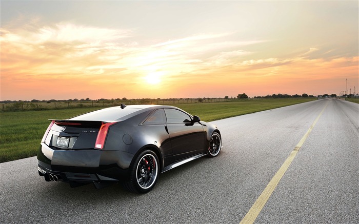 Cadillac CTS-V de Hennessey Auto HD Wallpapers 08 Vistas:15441