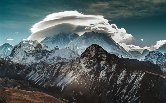 Papel de Parede Everest Cloud-Landscape photography Visualizações:33693