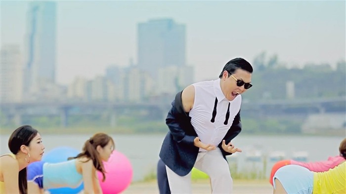 Style de Gangnam PSY-coréen Meilleur Hot Music Fond d'écran Vues:19828