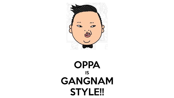 Style de Gangnam PSY-coréen Meilleur Hot Music Fond d'écran Vues:15155