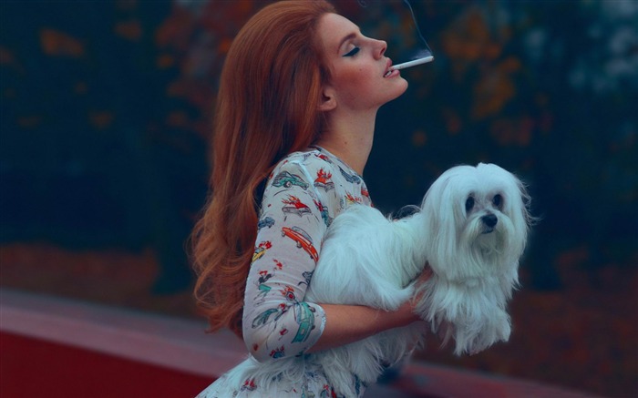 Papel de parede da foto LANA DEL REY beleza HD 01 Visualizações:46975