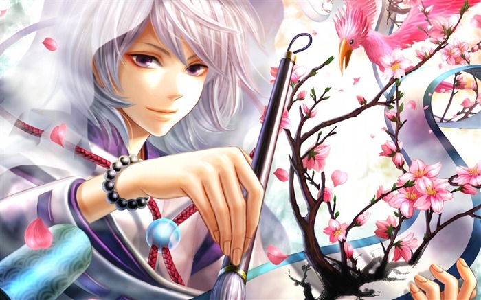 Magic Pen cherry blossom-Anime design HD wallpaper Views:60723 Date:2012/10/2 22:31:02