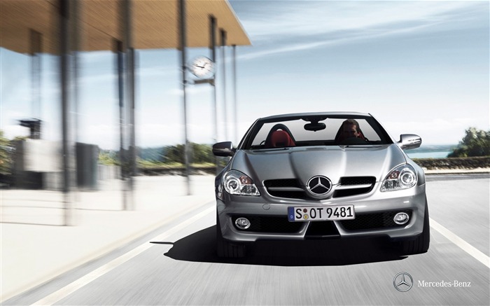 Mercedes Benz SLK roadster auto HD Wallpaper 12 Visualizações:9302