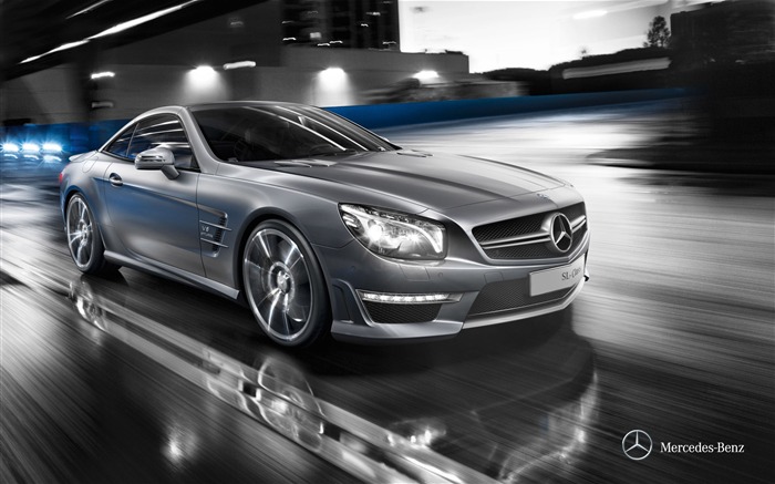 Mercedes Benz SL roadster auto HD Wallpaper 04 Views:15651 Date:2012/10/26 13:06:59