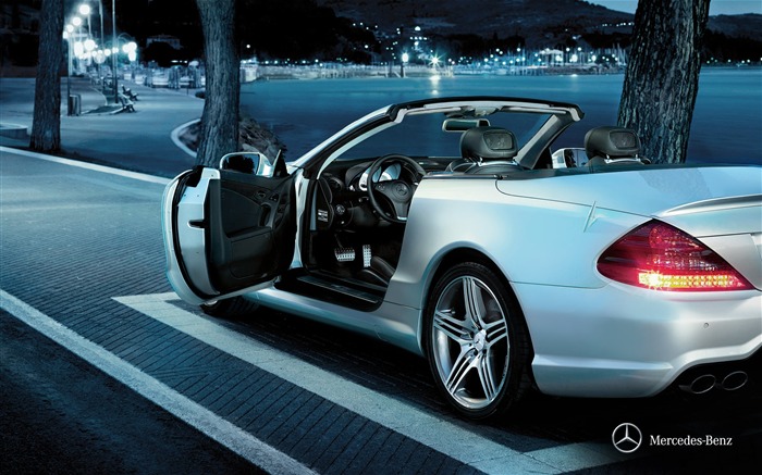 Mercedes Benz SL roadster auto HD Wallpaper 15 Visualizações:9635