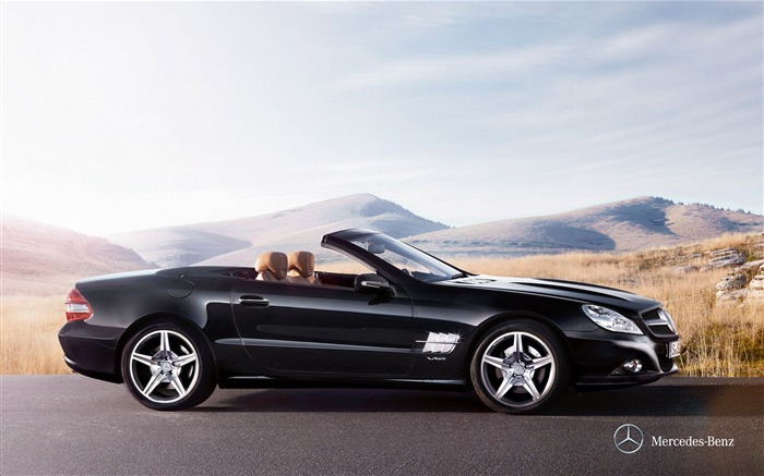 Mercedes Benz SL roadster auto HD Wallpaper 20 Visualizações:6832