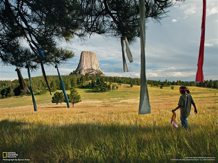 Prayer Flags Wyoming-National Geographic photography wallpaper Views:9889 Date:2012/10/27 13:42:00