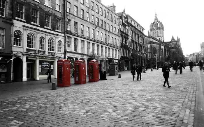 royal mile-Villes Fond d'écran architectural Vues:10508