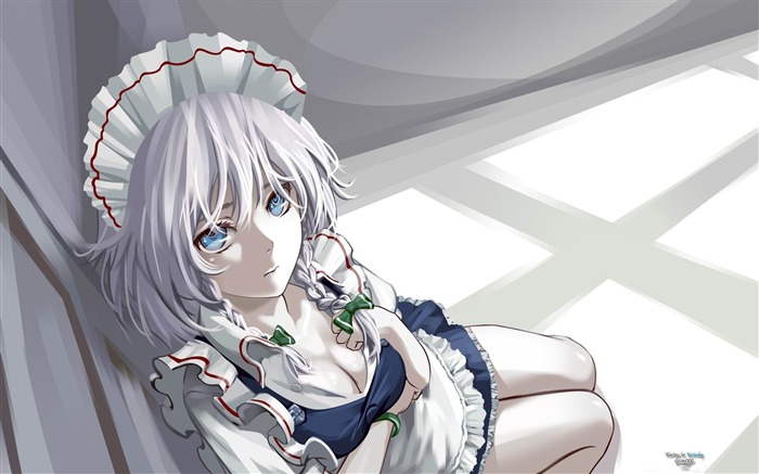 sad maid-Cartoon theme Desktop Wallpapers Views:21035 Date:2012/10/24 22:04:31